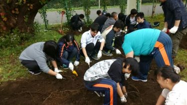 社会福祉学コースの学生が松丘保養園でボランティア活動