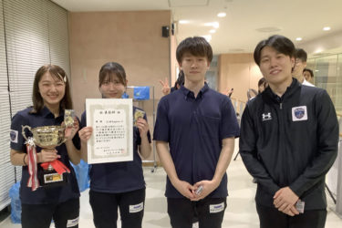 「第8回東北ミックスカーリング選手権大会」優勝