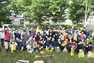 幸畑団地 春の住民一掃きデーに参加しました!