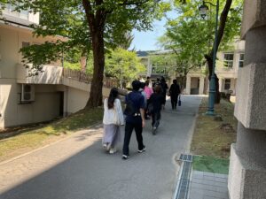 キャンパスツアー